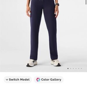 Figs Women's Navy Blue scrubs pants